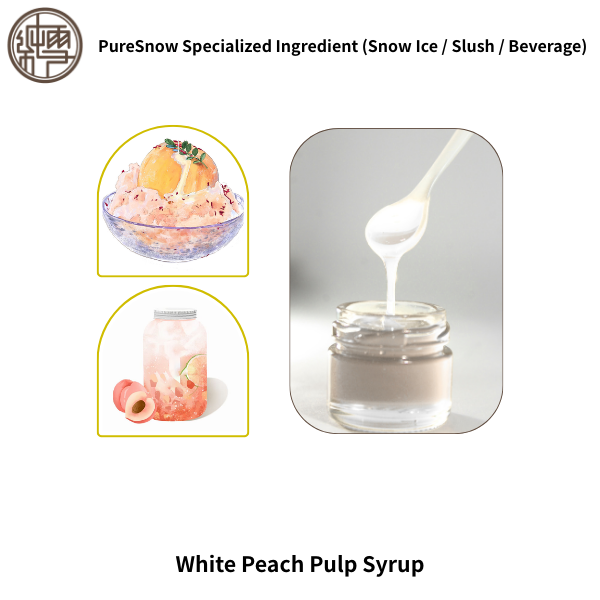 White Peach Pulp Syrup