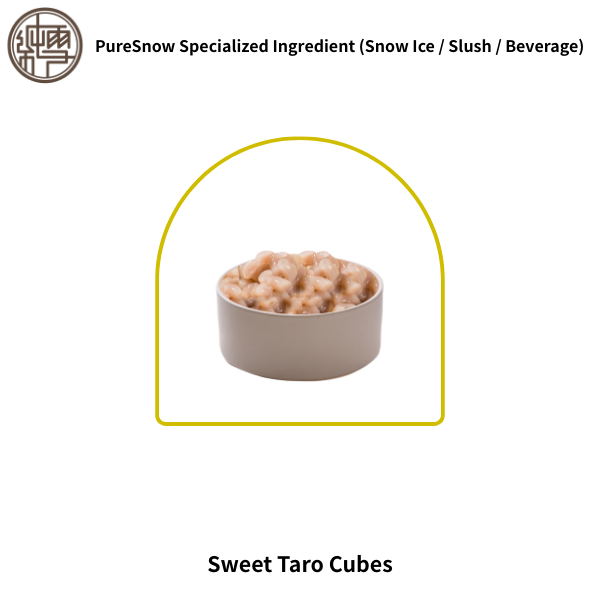 Sweet Taro Cubes